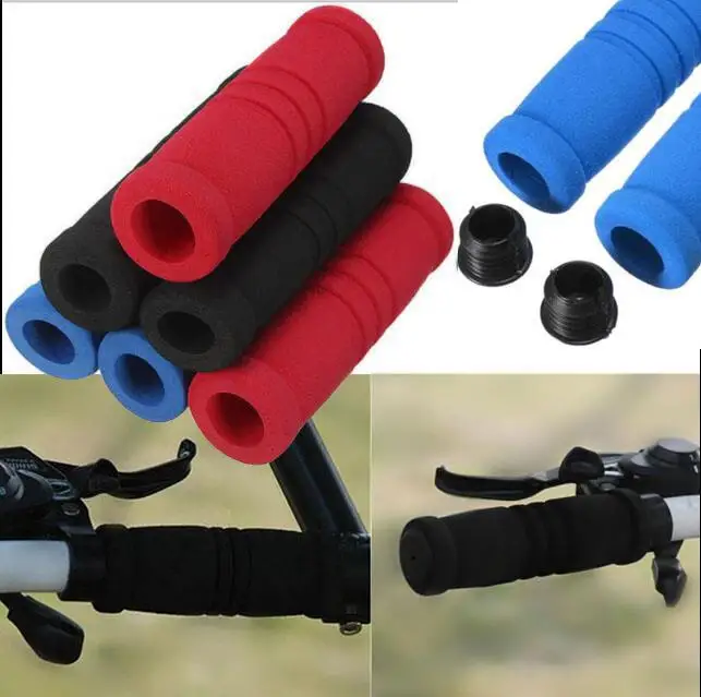 1 пара противоскользящие губки для руля велосипеда|Упоры рук на руль велосипеда| |