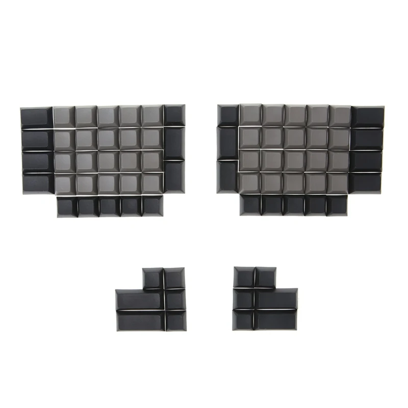 Пустые колпачки клавиш Pbt DSA для механической игровой клавиатуры Ergodox профиль