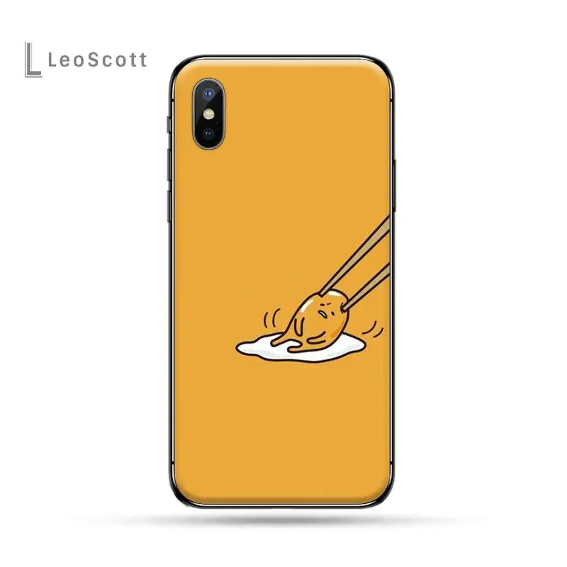 

Funny cartoon cute egg yolk Phone Case for iPhone 11 12 pro XS MAX 8 7 6 6S Plus X 5S SE 2020 XR mini