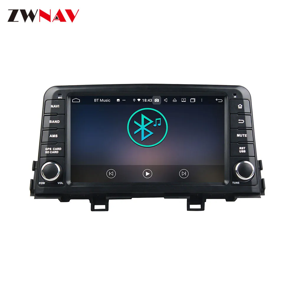 ZWNAV PX6 IPS экран Android 10 0 автомобильный мультимедийный плеер для KIA PICANTO MORNING 2016
