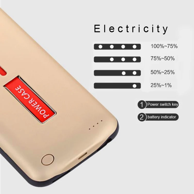 Ультратонкий чехол для iPhone 6 6s 7 8 Plus 10000 мАч|Внешние аккумуляторы| |