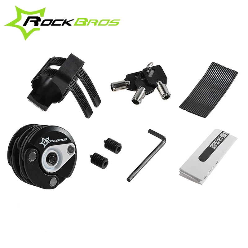 ROCKBROS горный шоссейный велосипед с защитой от кражи складной мини замок на