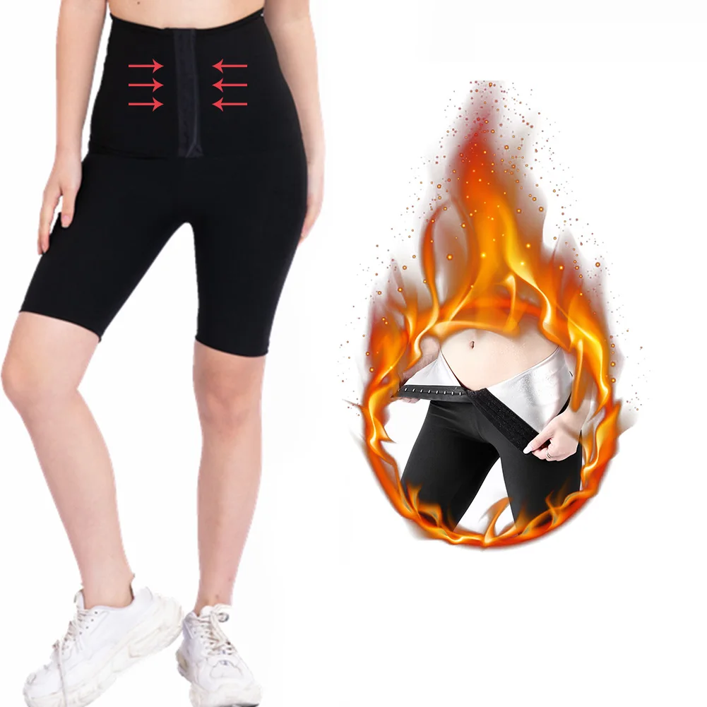 Штаны для укладки тела сауна горячего потоотделения эффект похудения фитнес