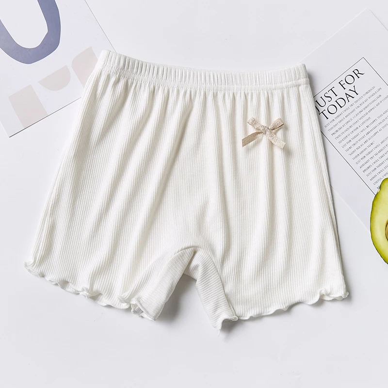 

Girls' Safety Pants, Seamless Breathable Design Safety Pants, New Summer Skirt Leggings, Multicolor Soft Safety Pants