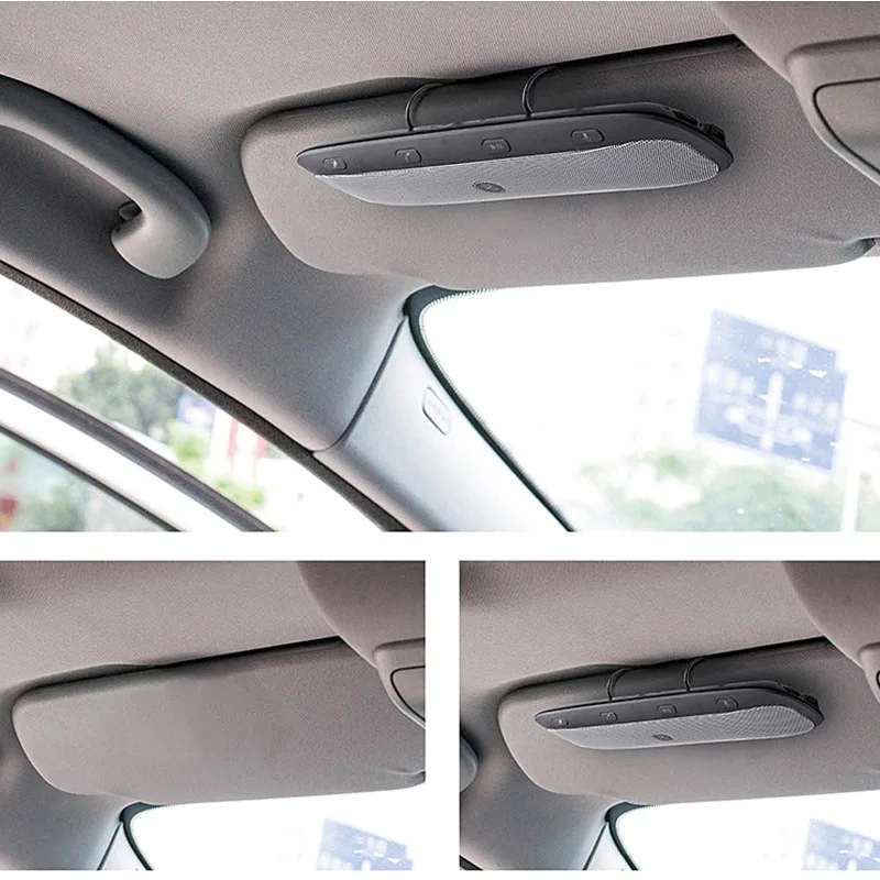 

Hot Wireless Communication Speaker Roadster Car Sun Visor Phones Handsfree Speakerphone X66