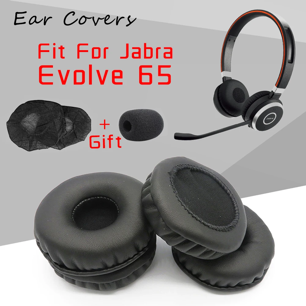 Амбушюры ДЛЯ Jabra Evolve 65 амбушюры для наушников сменные гарнитуры из губчатой пены |