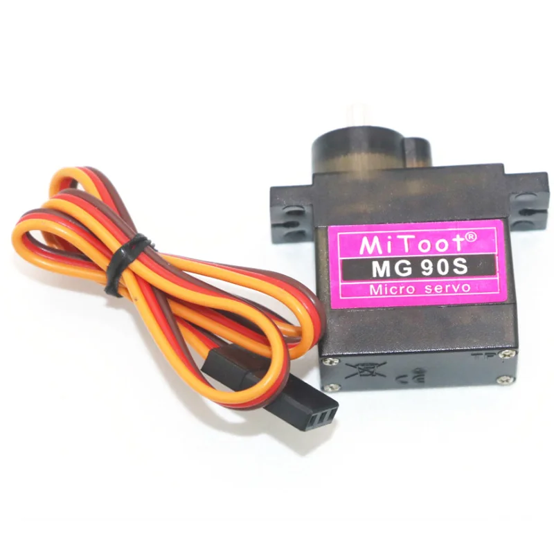 4 шт./лот Mitoot MG90S 9g металлическая шестерня Модернизированная SG90 цифровая