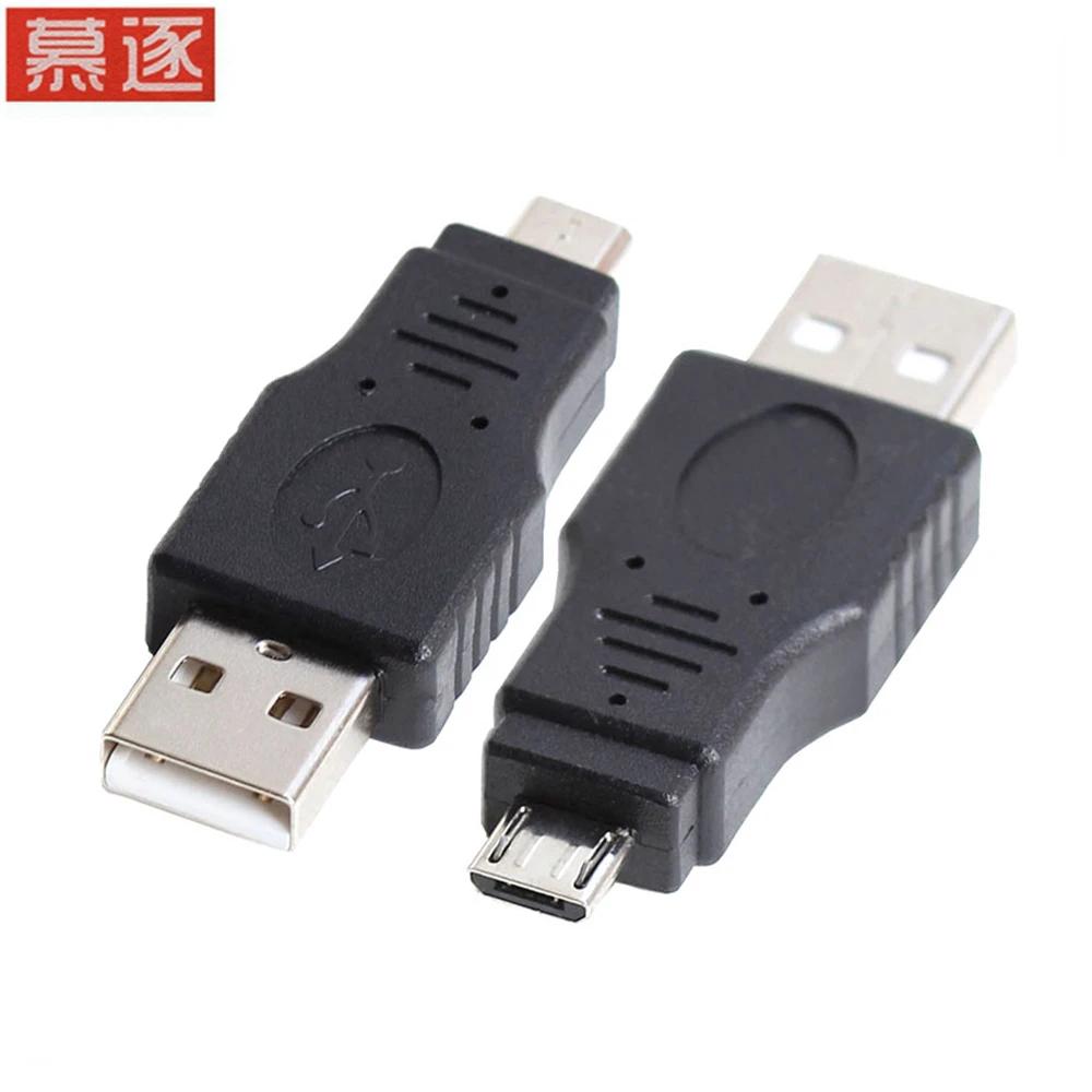 

Newest USB to Micro 5p USB Adapter Converter USB 2.0 A Male to Micro B data and Charging Cable Adapter for Samsung for HTC
