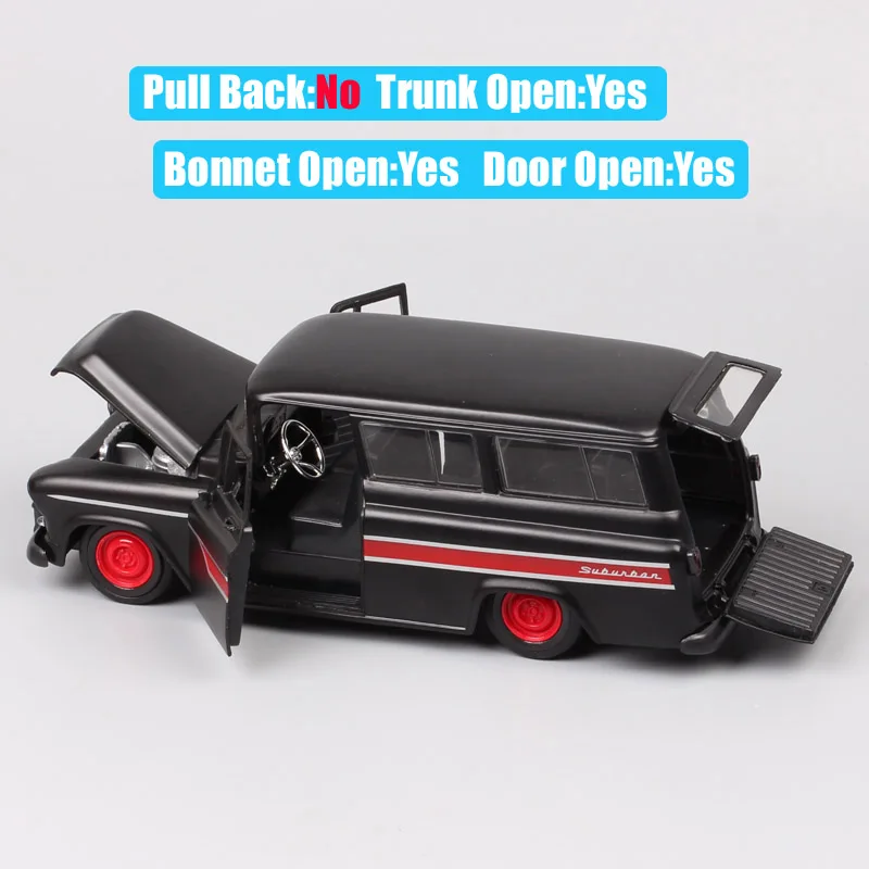 Модель автомобиля из металла без коробки 1/24 Jada Bigtime classics GM 1957 Chevy Chevrolet внедорожник