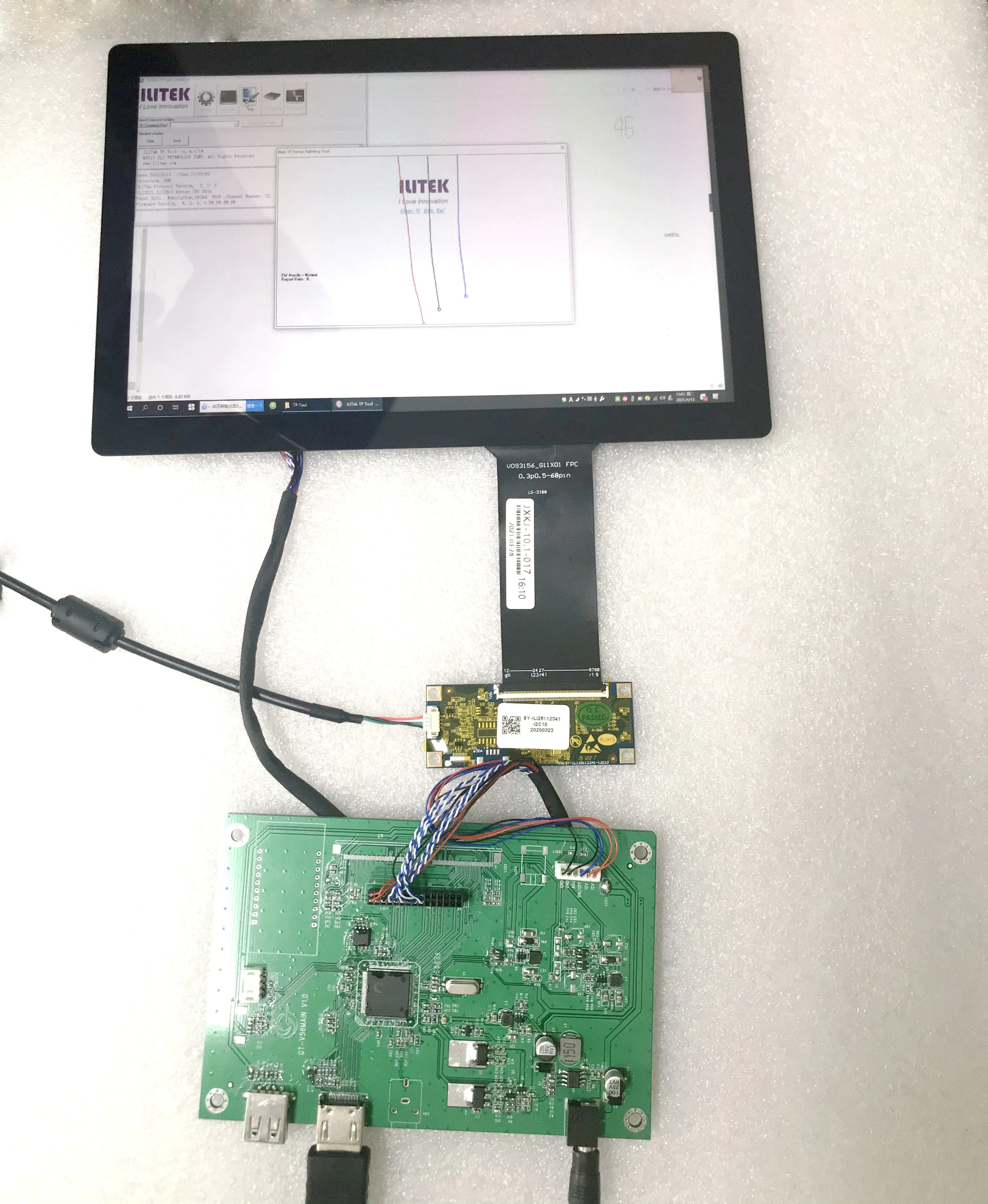 10 &quotTFT/IPS ЖК дисплей Дисплей EV101WXM N10 1280*800 управляющая плата Raspberry Pi PC Сделай Сам