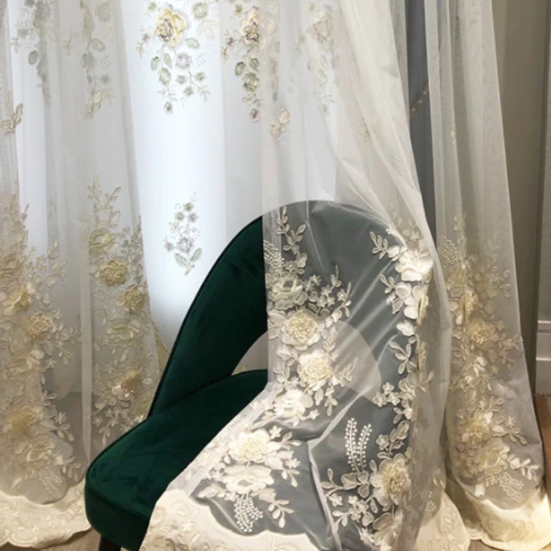 Китайские трехмерные занавески жаккардовые для гостиной спальни учебы