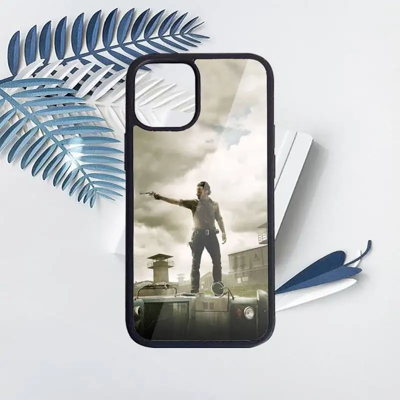 

the walking dead tv show Phone Case PC for iPhone 11 12 pro XS MAX 8 7 6 6S Plus X 5S SE 2020 XR Luxury brand shell funda