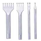 Инструменты для перфорации кожи, 4 мм, 1246 Зубцов, инструменты для работы с кожей, дырокол, искусственная перфорация