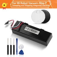 sweeper battery inr18650 ma1 4s1p sc for xiaomi mijia mi robot vacuum mop p sweeping mopping robot 3200mah