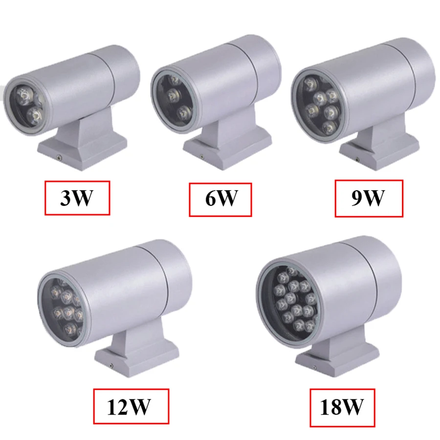 

Modern Wall Lamp 6W 12W Outdoor Waterproof LED Wall Lights Single Head Cylinder Shade Porch Lights For Villa Balcony Corridor