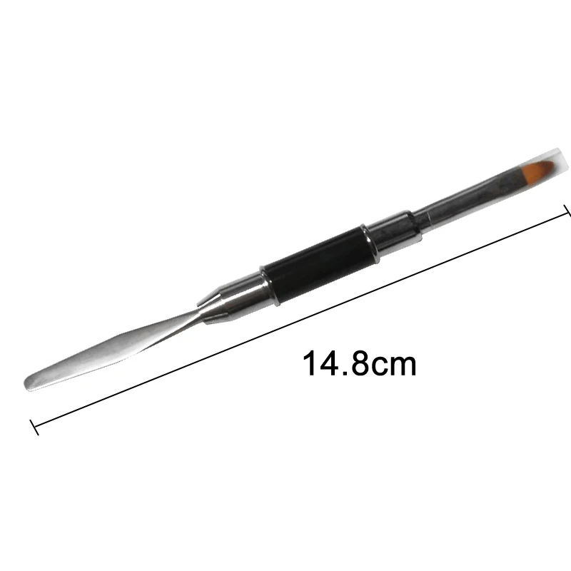Двухсторонний Маникюрный Инструмент ручка для УФ-дизайна ногтей кисть