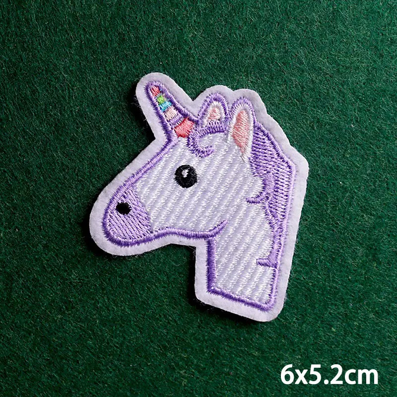 Термоклейкие нашивки для одежды с радужным единорогом 2 шт. | Дом и сад