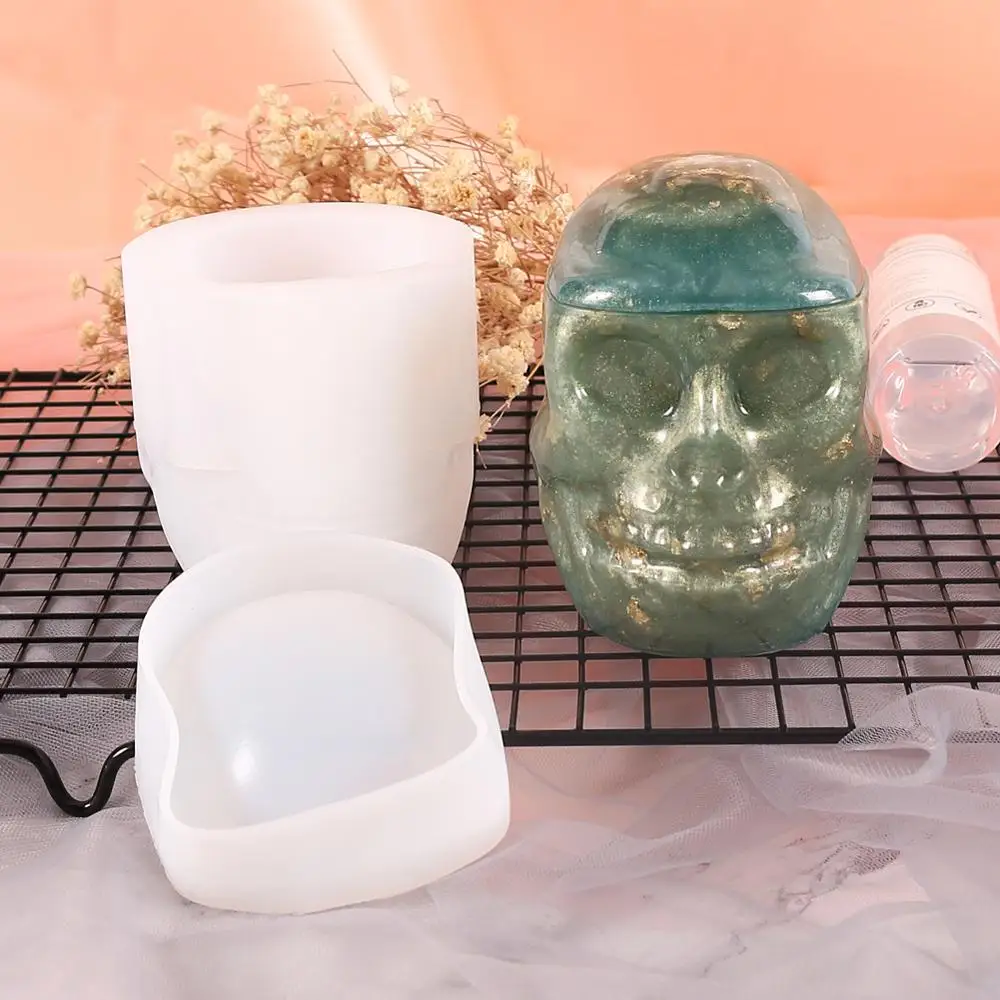 Коробка для хранения силиконовая форма корона Хрустальная тыква череп капли