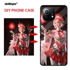 DIY чехол для телефона из закаленного стекла на заказ для Xiaomi Mi 11 Pro M11, чехлы для телефонов 9H, Жесткий Чехол, чехлы с именем, Мягкий силикон