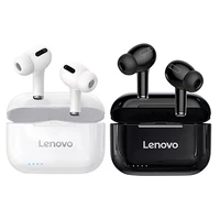 lenovo lp1s tws bluetooth 5 0 earphone wireless stereo bass earbuds noise cancelling sports waterproof headphone