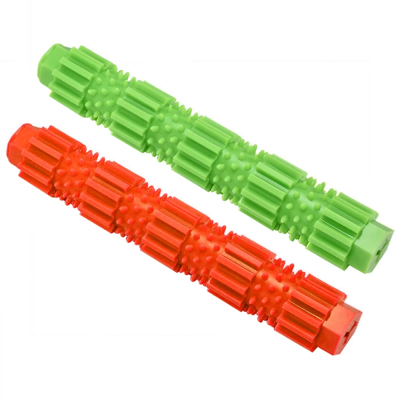 Safety TPR Dog Molar Toy Bite Resistant And Wear-resistant Pet Soothing Emotional Cat Teeth Cleaning Supplie | Дом и сад