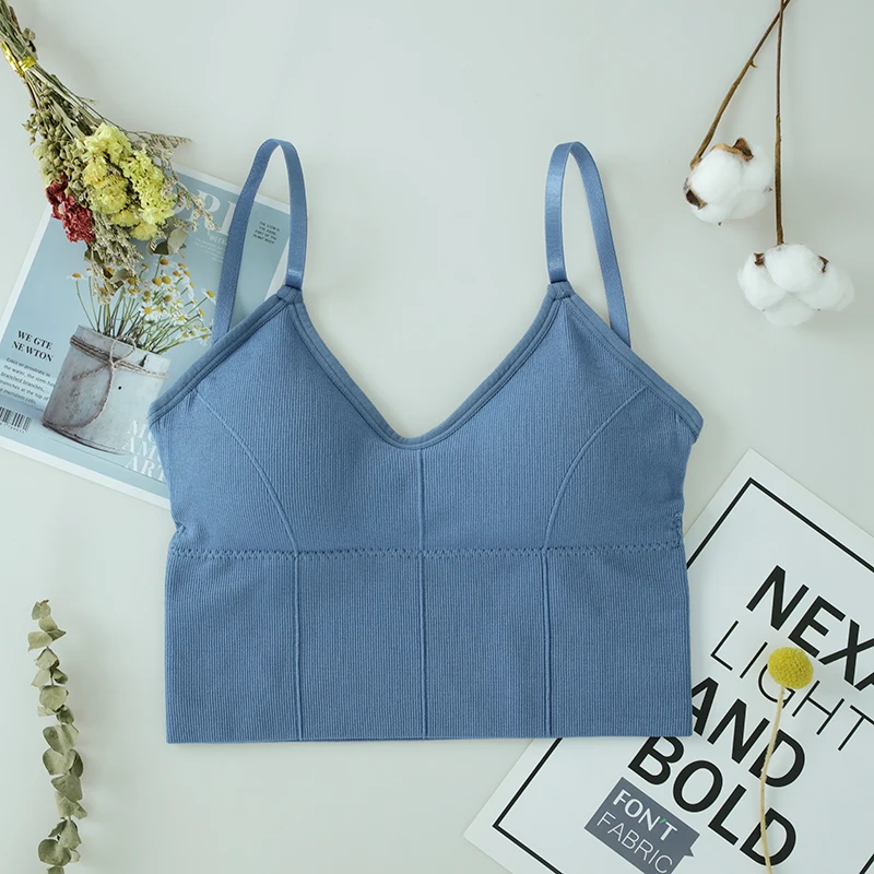 Женский спортивный топ без рукавов CHRLEISURE Майка косточек уличная одежда 2022 -