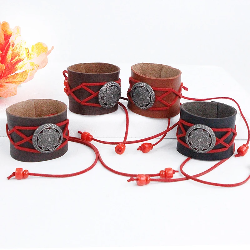 Кожаная корона для волос косплея Chen Qing Ling винтажный Королевский головной убор