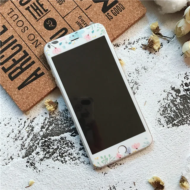 3D закаленное стекло для iPhone 8 6 6S 7Plus защита экрана 9H Взрывозащищенная защитная
