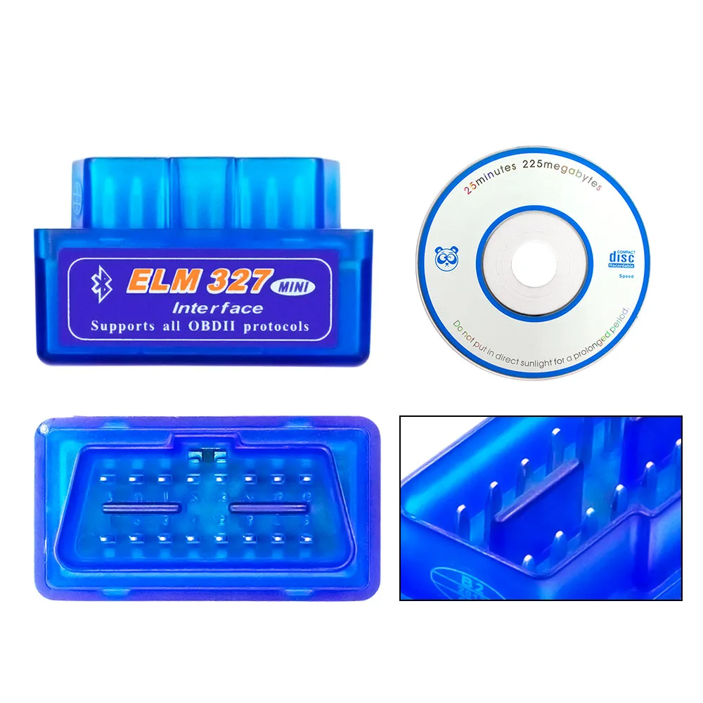 2018 Elm327 Bluetooth OBD2 V1.5 автомобильный диагностический интерфейс ELM 327 1 5 HH OBD OBDII сканер