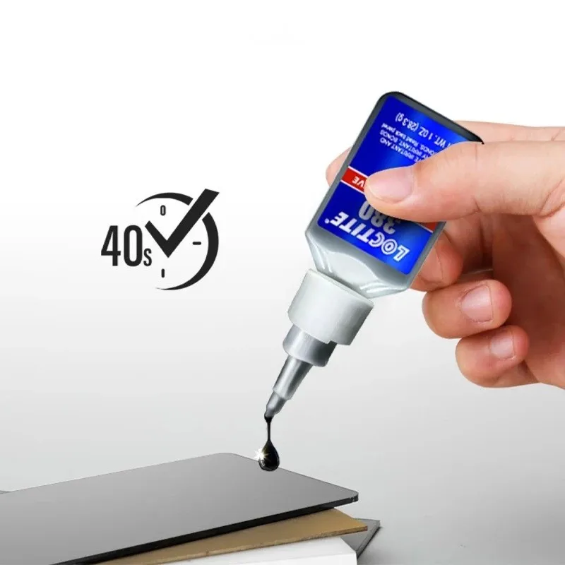

1PC 380 Super Glue Repairing Glue Instant Dry Adhesive For Metal Ceramic Plastic For Metal Ceramic Glass Rubber