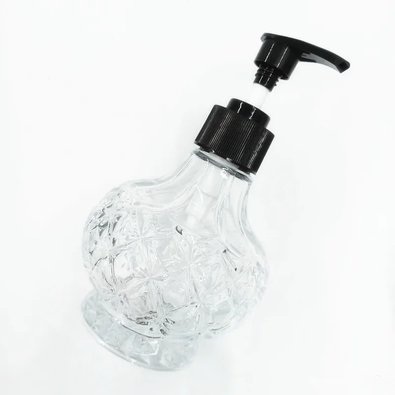 Новый год 1 шт. стекло для мытья рук жидкость розлива отель мыло диспенсер