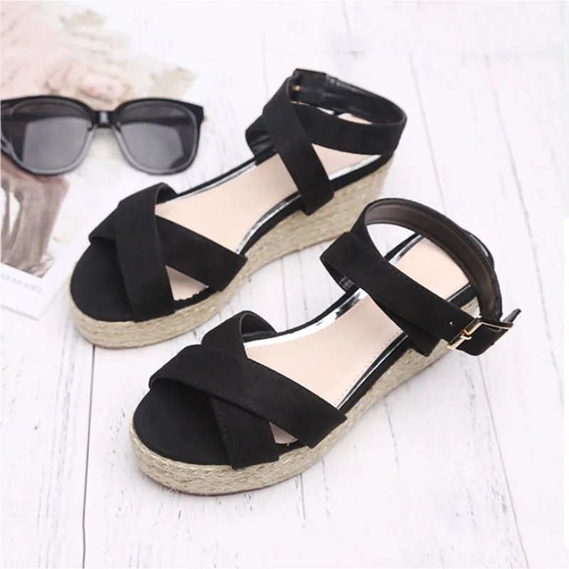 Taoffen/женские босоножки модная обувь в стиле пэчворк с металлической пряжкой