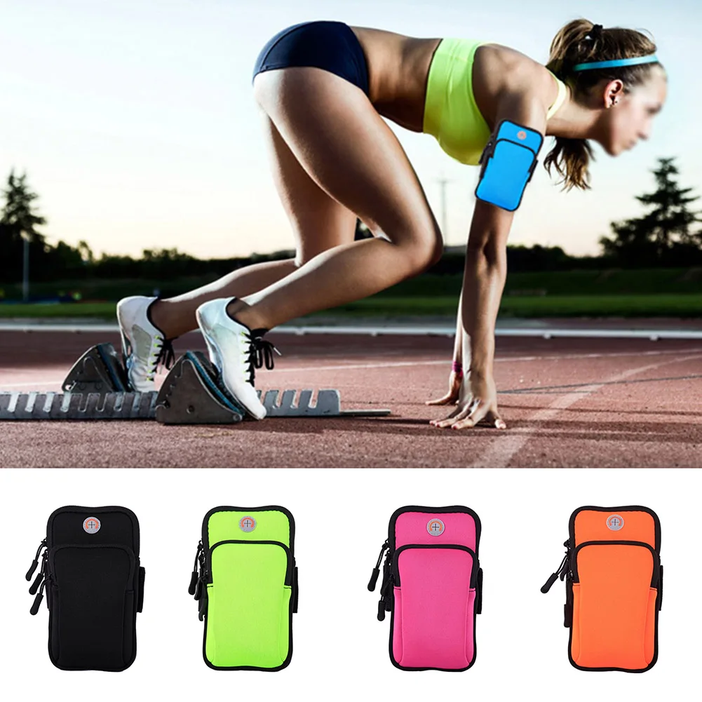 

Waterproof Armband Bag Adults Climbing Fitness Hiking Neoprene Running