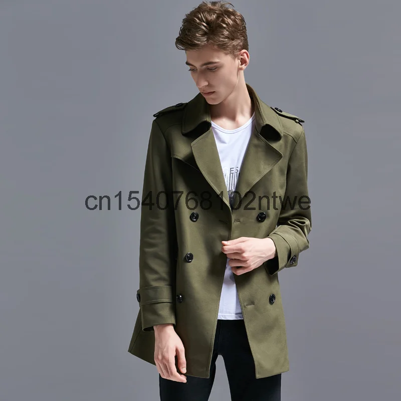 

Ветровка для отдыха большого размера, Мужская весенне-осенняя Новая красивая модная ветровка с длинным рукавом, пальто большого размера 1151