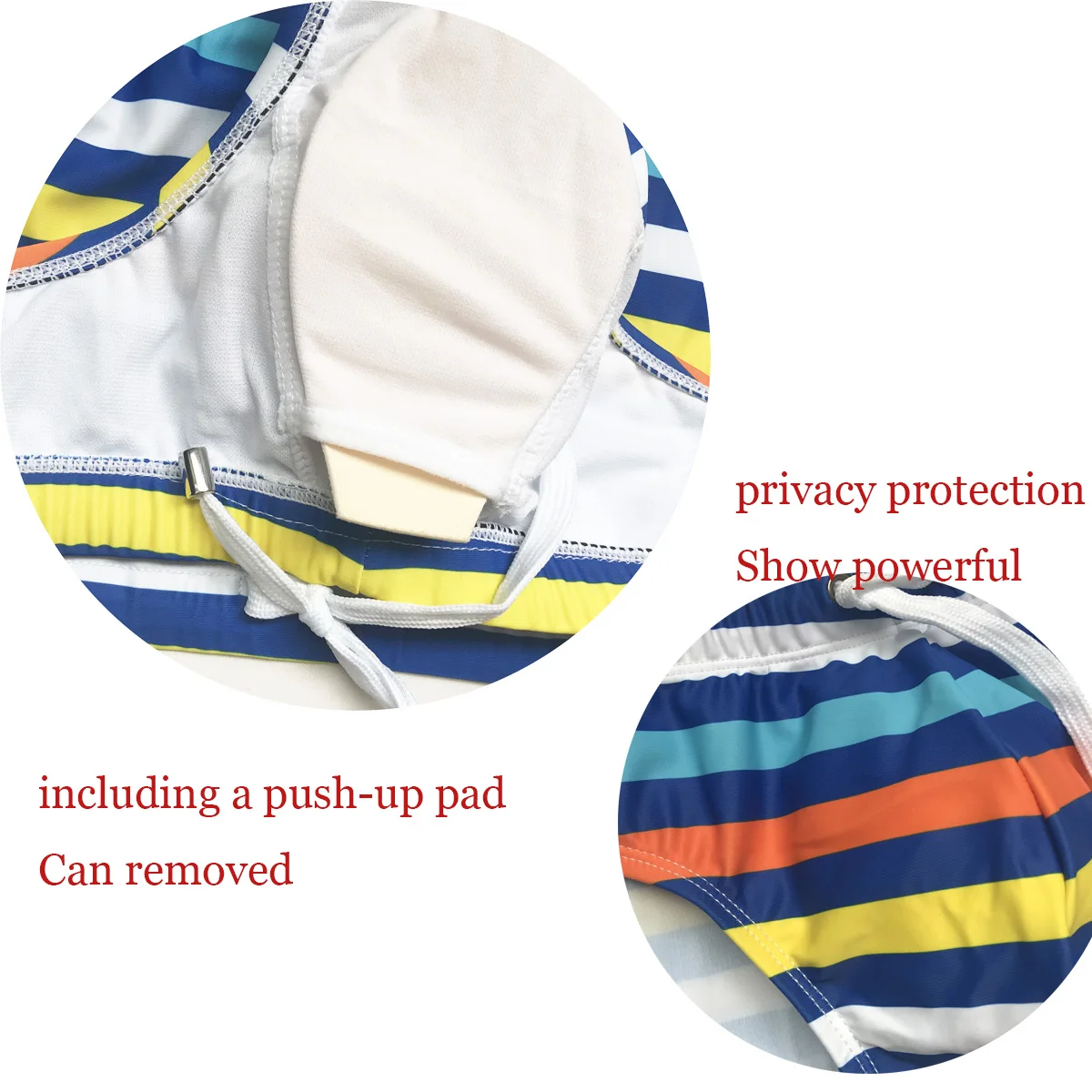 Пуш ап коврик купальник мужской сексуальный Водонепроницаемый гей трусы с