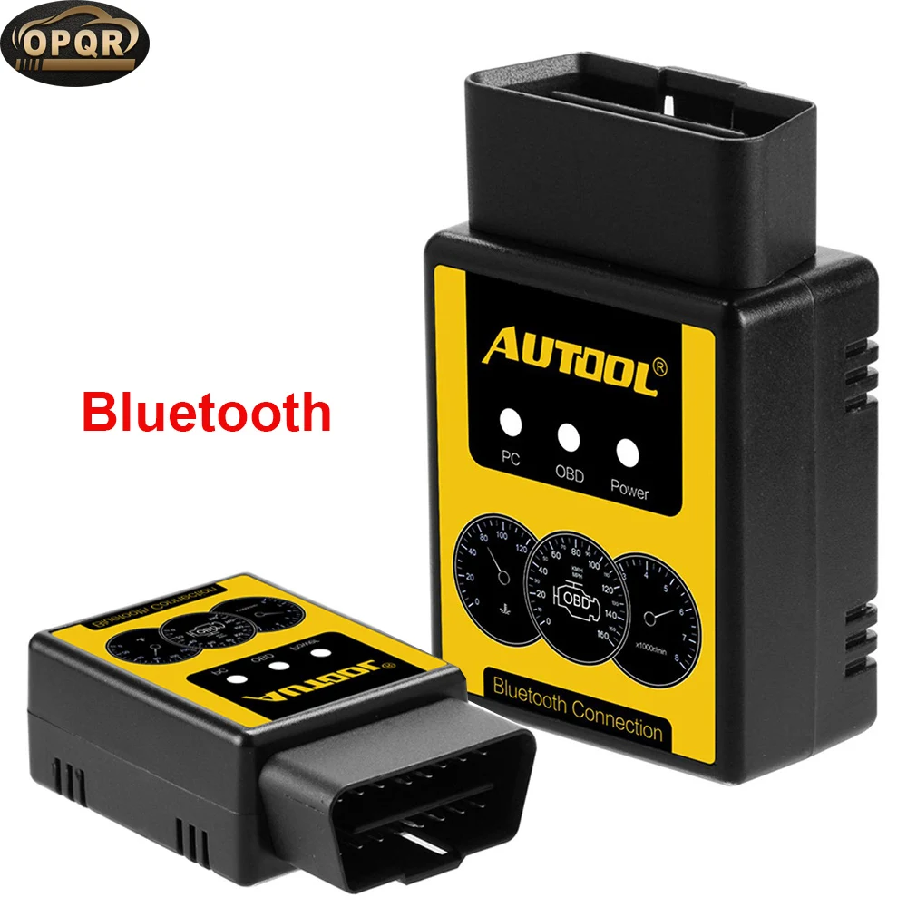 Сканер OBD2 с Bluetooth диагностический сканер OBDII кодов двигателя для Android и