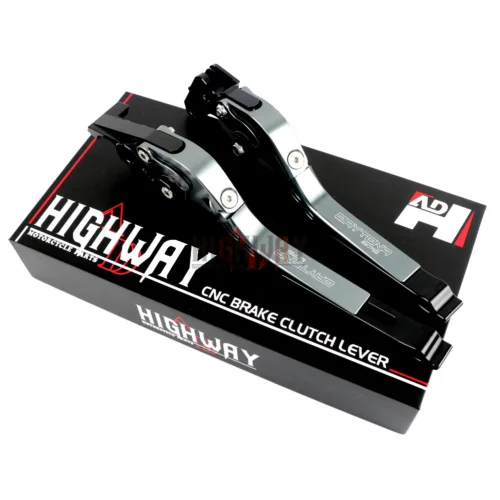 Алюминиевый Рычаг тормозной ручки CNC выдвижной складной Регулируемый рычаг