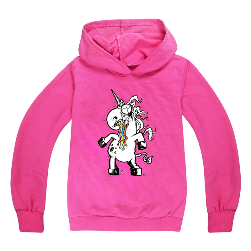

2020 Autumn Animal Unicorn Zombies Baby Boy Sweatshirt Tops Pull Enfant Fille Clothes Kids Toddler Children Hoodies 12 Colors