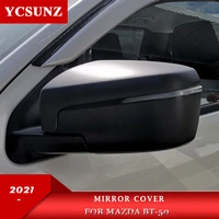 abs side mirror cover rearview mirrors exterior parts car accessories for mazda bt50 2021