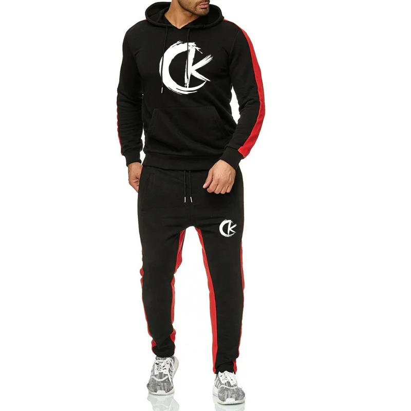 Новинка 2019 спортивный костюм с капюшоном и Бэтменом мужские повседневные