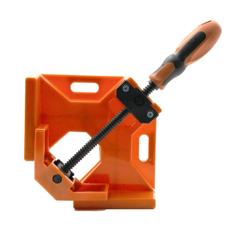 

Прямоугольный зажим 90 градусов, угловые зажимы для деревообработки, шкафа, фоторамки, выдвижного ящика, быстрая и точная «сделай сам»