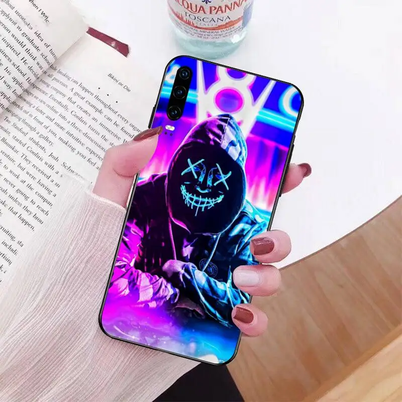 CUTEWANAN уличная Молодежная неоновая маска DIY печать чехол для телефона Huawei Honor 20 10 9 8