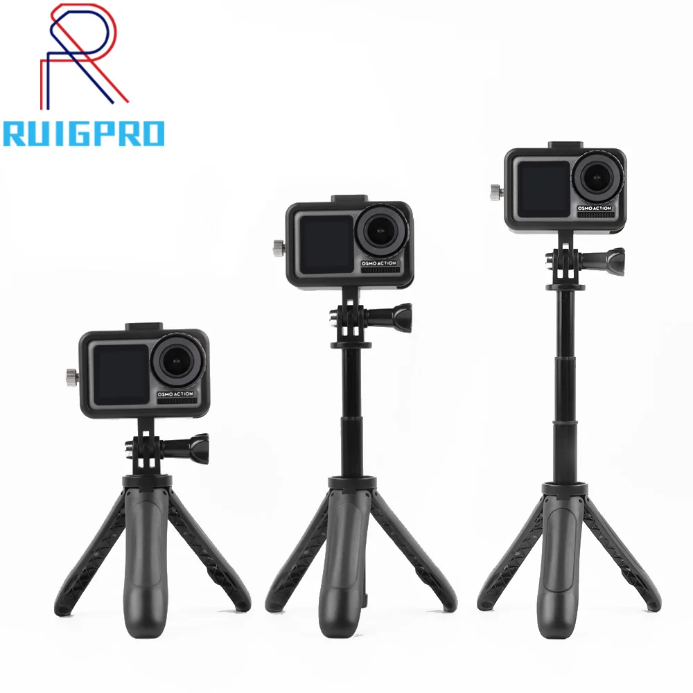 Мини штатив для экшн камеры DJI Osmo раздвижной монопод с рукояткой селфи Палка