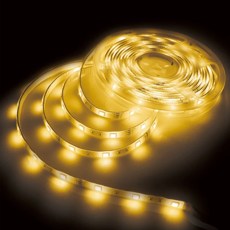 

LED Strip Lights RGB Color Changing Waterproof Rope Light Strip Kit with Remote and Control Box for Bedroom