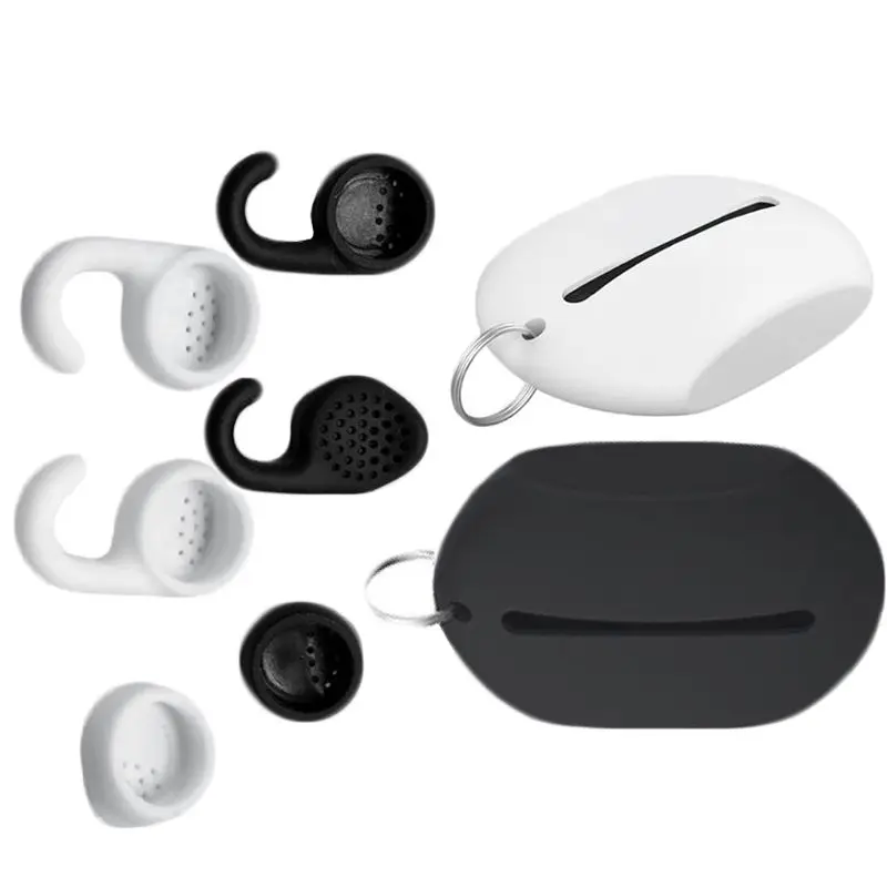 1 комплект Противоскользящих амбушюров силиконовый чехол для наушников