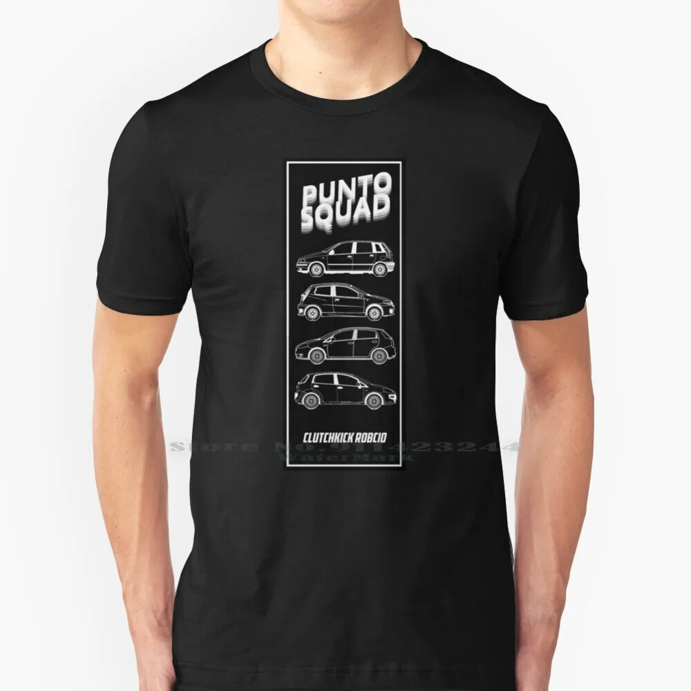 

Puntosquad V2 T Shirt 100% Pure Cotton Fiat Punto Abarth Stance Tuning Italian Cars Alfa Romeo Lancia Clutchkick Robcio