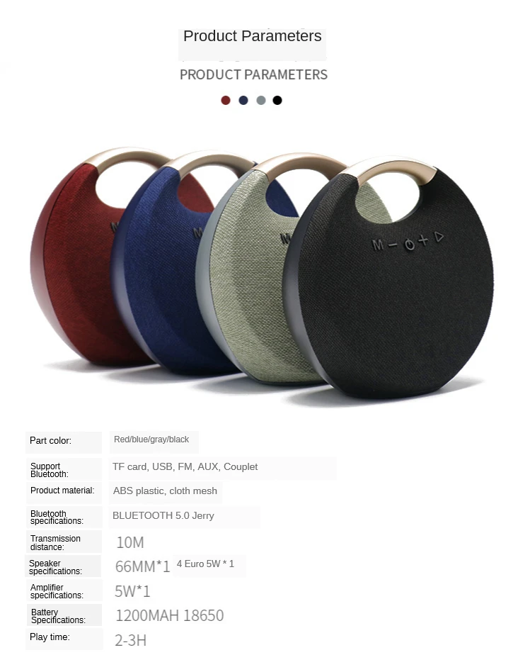 

Mini Wireless Bluetooth 5.0 Speaker Portable Speakers Subwoofer Soundbar TV Support TF/USB/FM/AUX Small Radio Player Outdoor
