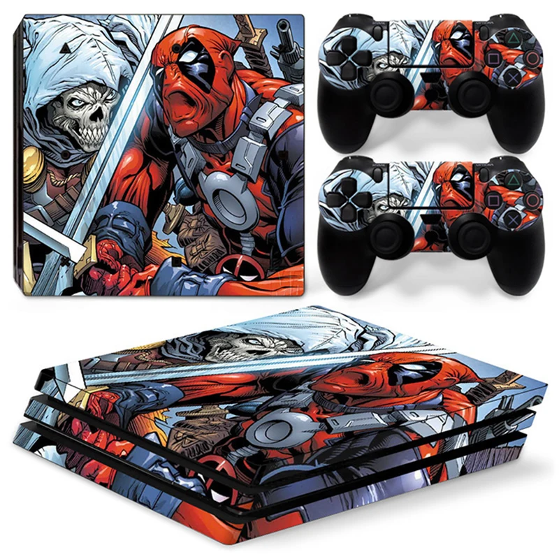 Pop Viny Наклейка для PS4 Pro консоли + 2 контроллера кожи наклейка Sony Playstation 4 игровые