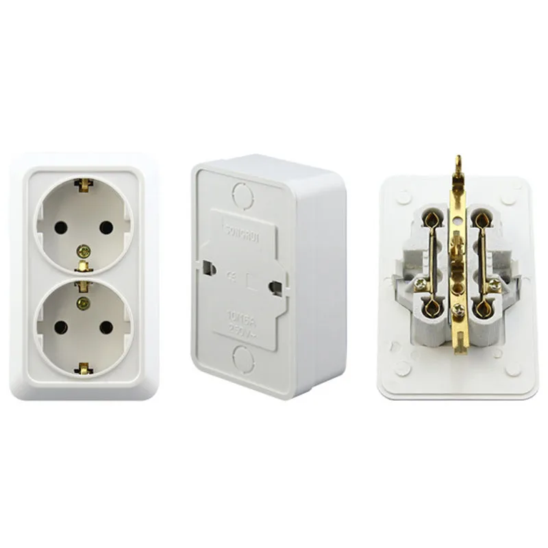 Белый (Германия) 16A Водонепроницаемый анти-УФ поверхностного монтажа Мощность