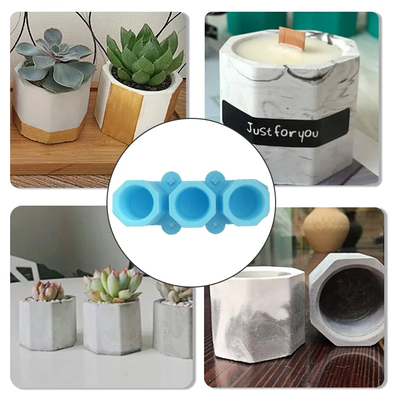 Силиконовая форма для цветочных горшков вазы сделай сам штукатурка глина цемент